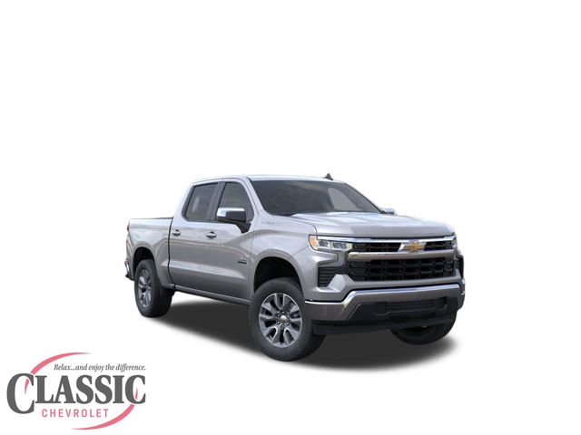Sterling Gray Metallic 2026 Chevrolet Silverado 1500 LT Crew Cab RWD Pickup Truck 4X2 Automatic