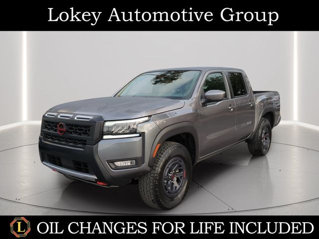 Gray (Gun Metallic) 2026 Nissan Frontier Pickup Truck Four-Wheel Drive 9-Speed Automatic Overdrive