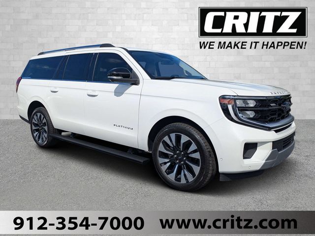 Star White Metallic Tri-Coat 2025 Ford Expedition SUV / Crossover Four-Wheel Drive Automatic