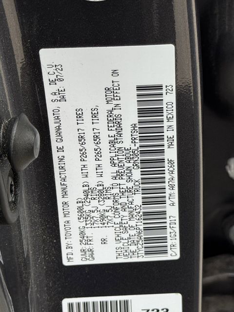 2023 Toyota Tacoma TRD Sport Gray at Don McGill Toyota