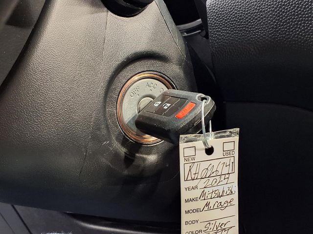 2024 Mitsubishi Mirage  Silver at North Houston Mitsubishi