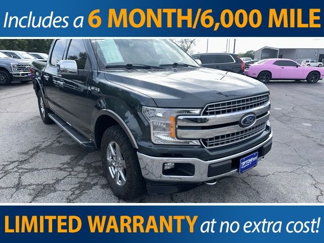 Guard Metallic 2018 Ford F-150 Lariat SuperCrew 4WD Pickup Truck Four-Wheel Drive Automatic