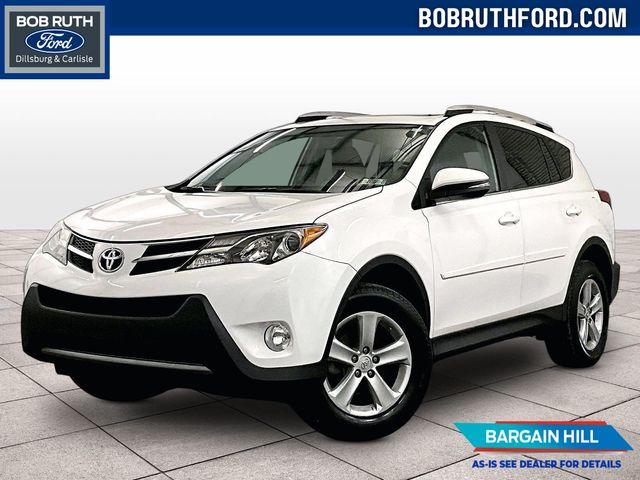 2013 Toyota RAV4 XLE White at Subaru and VW of Moon Township