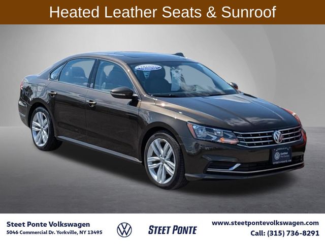Terra Brown Metallic 2019 Volkswagen Passat Sedan Front-Wheel Drive 6-Speed Automatic