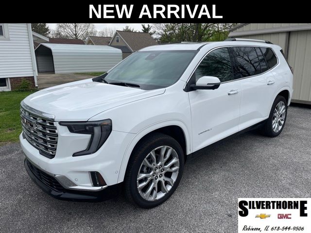 Summit White 2024 GMC Acadia Denali AWD SUV / Crossover Four-Wheel Drive 8-Speed Automatic