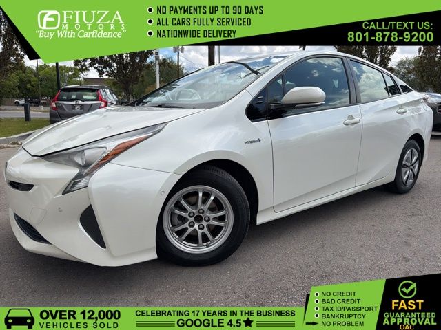 White (Blizzard Pearl) 2018 Toyota Prius Two FWD Hatchback Front-Wheel Drive Continuously Variable Transmission