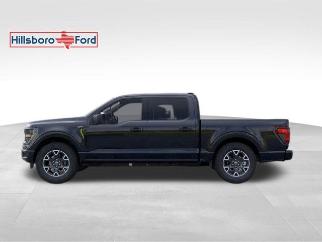 2025 Agate Black Metallic Ford F-150 STX RWD Truck