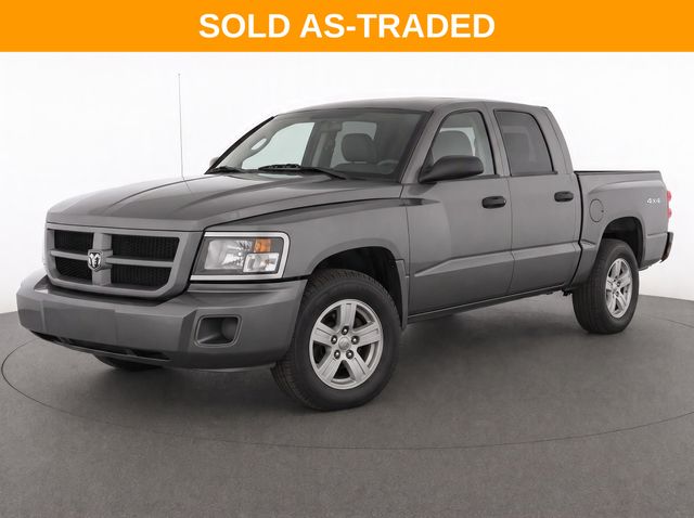 Mineral Gray Clearcoat Metallic 2008 Dodge Dakota Pickup Truck Four-Wheel Drive 4-Speed Automatic
