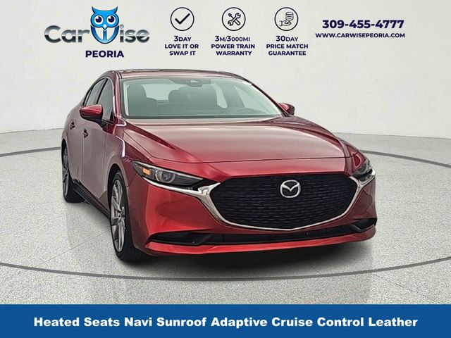 Soul Red Crystal Metallic 2019 Mazda MAZDA3 Premium Sedan AWD Hatchback All-Wheel Drive 6-Speed Automatic