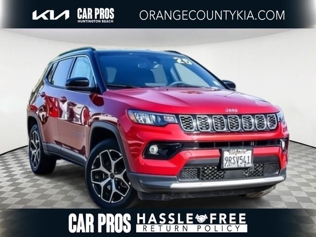 Red Hot Pearlcoat 2025 Jeep Compass Limited 4WD SUV / Crossover Four-Wheel Drive 8-Speed Automatic
