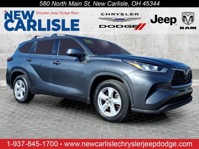 Magnetic Gray Metallic 2020 Toyota Highlander SUV / Crossover Front-Wheel Drive 8-Speed Automatic