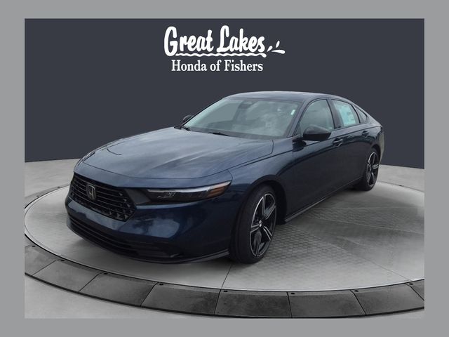 Canyon River Blue Metallic 2026 Honda Accord SE FWD Sedan Front-Wheel Drive Continuously Variable Transmission