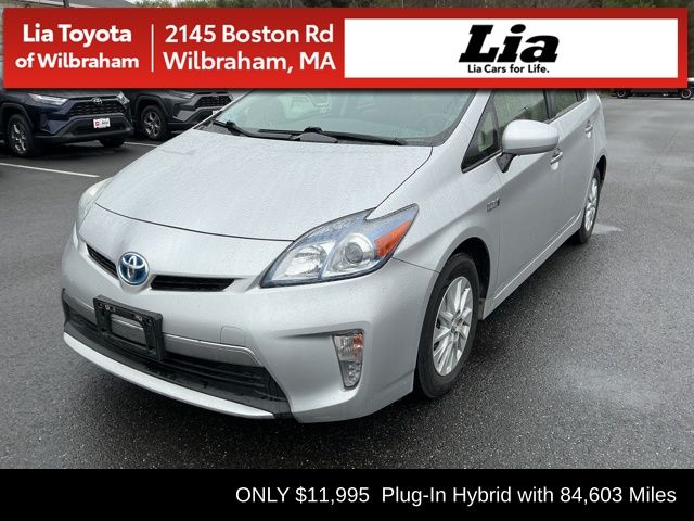 Classic Silver Metallic 2013 Toyota Prius Plug-In Hybrid Base Hatchback Front-Wheel Drive Continuously Variable Transmission