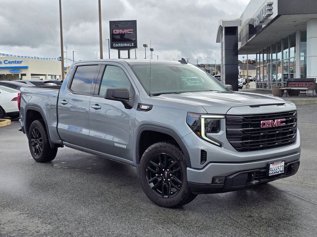 Sterling Metallic 2024 GMC Sierra 1500 Elevation Crew Cab 4WD Pickup Truck Four-Wheel Drive Automatic