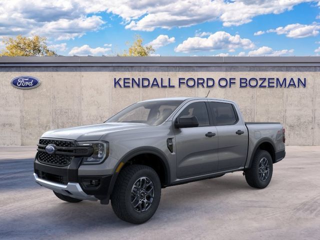 Gray 2026 Ford Ranger Pickup Truck Four-Wheel Drive Automatic