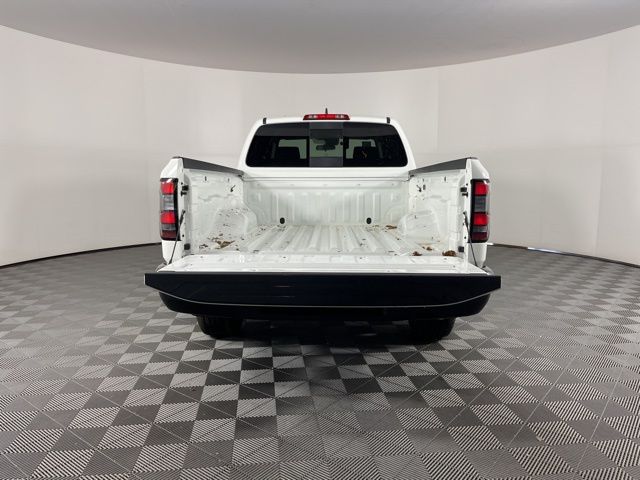2025 Glacier White Nissan Frontier S RWD Truck