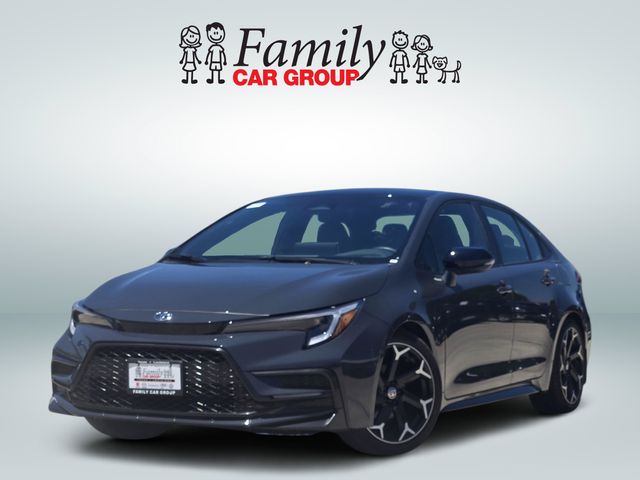 Underground/Midnight Black Metallic 2025 Toyota Corolla Sedan Front-Wheel Drive Continuously Variable Transmission