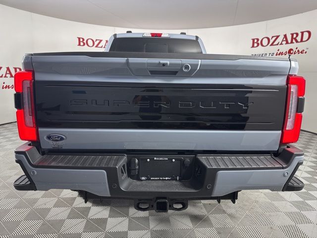 2025 Glacier Gray Metallic TriCoat Ford Super Duty F-350 SRW Platinum 4X4 Truck