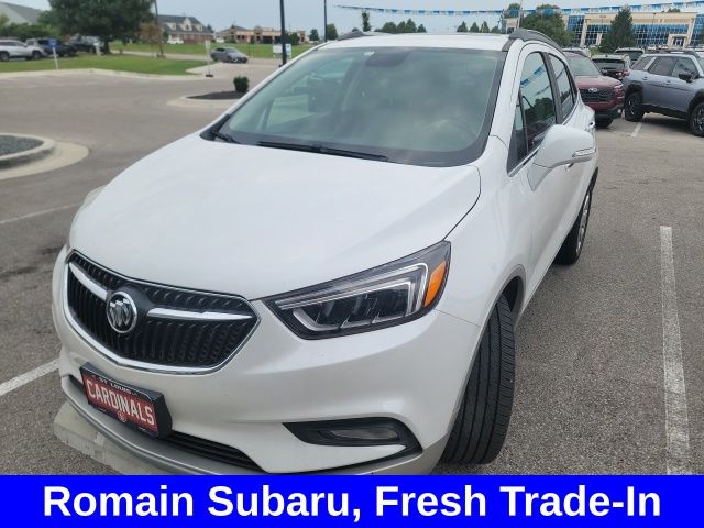 White Frost Tricoat 2018 Buick Encore SUV / Crossover Front-Wheel Drive 6-Speed Automatic Overdrive