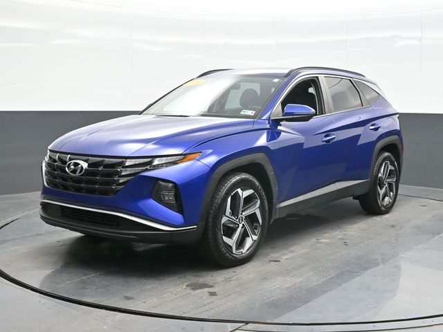 Intense Blue 2024 Hyundai Tucson SUV / Crossover All-Wheel Drive 8-Speed Automatic