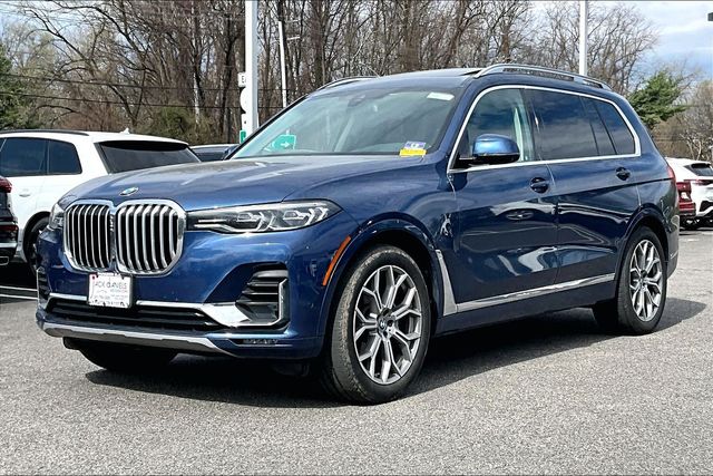 Blue Metallic 2019 BMW X7 xDrive40i AWD SUV / Crossover All-Wheel Drive 8-Speed Automatic