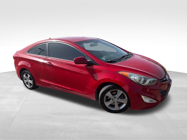Volcanic Red 2013 Hyundai Elantra Coupe Coupe Front-Wheel Drive 6-Speed Automatic Overdrive