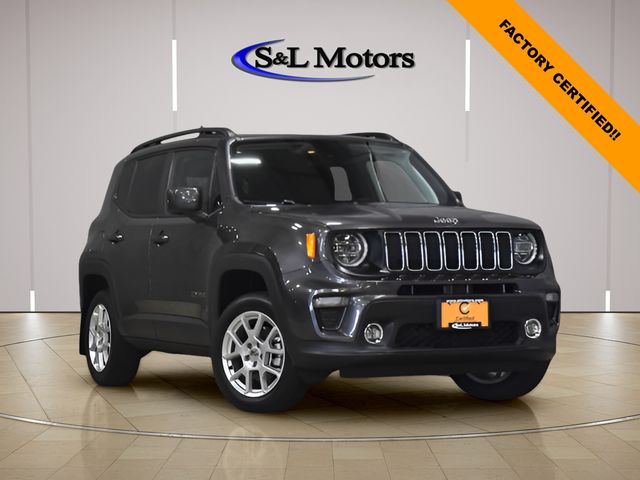 Gray (Granite Crystal Metallic Clearcoat) 2021 Jeep Renegade Latitude 4WD SUV / Crossover Four-Wheel Drive 9-Speed Automatic