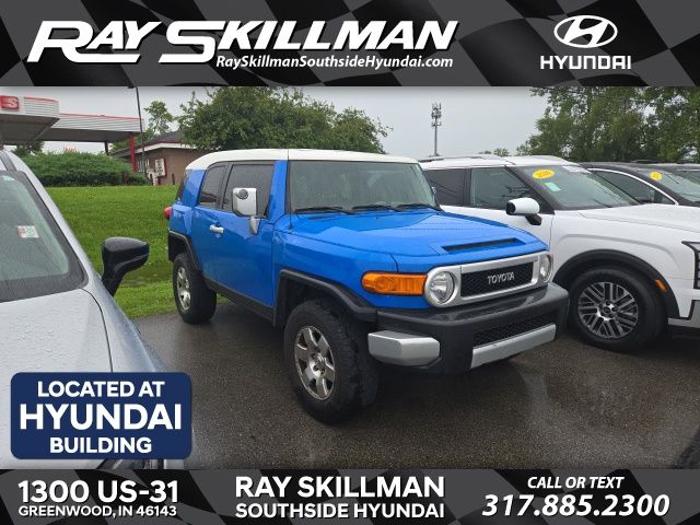 Blue 2007 Toyota FJ Cruiser SUV / Crossover Four-Wheel Drive 5-Speed Automatic