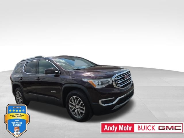 Black Cherry Metallic 2018 GMC Acadia SUV / Crossover Four-Wheel Drive 6-Speed Automatic