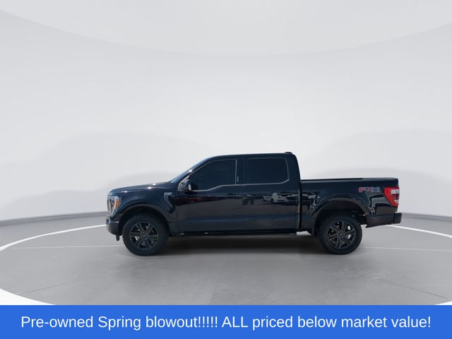 Used 2022 Agate Black Metallic Ford Lariat image 5