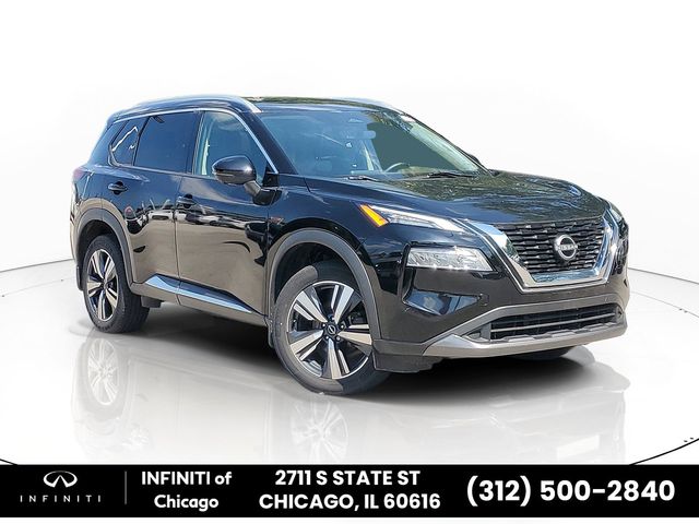 Super Black 2023 Nissan Rogue SUV / Crossover All-Wheel Drive Continuously Variable Transmission