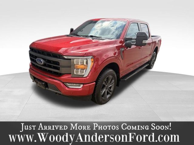 Red Metallic 2023 Ford F-150 Pickup Truck Four-Wheel Drive Automatic