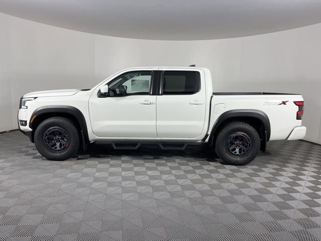 2025 Glacier White Nissan Frontier PRO-X RWD Truck