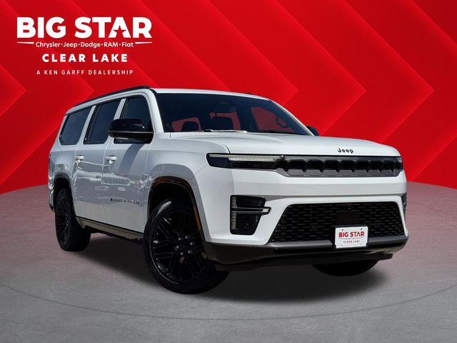 2026 Jeep Grand Wagoneer L Limited Reserve White/off-white at Texan Dodge Chrysler Jeep Ram