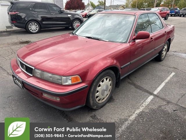 Red 1992 Acura Vigor GS FWD Sedan Front-Wheel Drive 5-Speed Manual