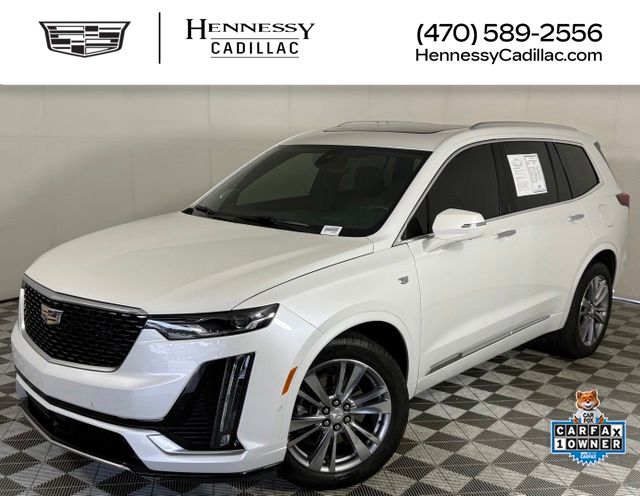 Crystal White 2023 Cadillac XT6 SUV / Crossover Front-Wheel Drive 9-Speed Automatic