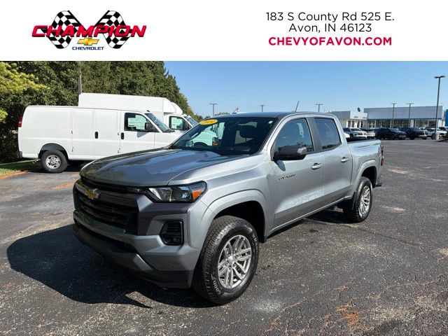 Sterling Gray Metallic 2024 Chevrolet Colorado Pickup Truck Four-Wheel Drive 8-Speed Automatic