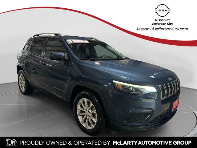 Slate Blue Pearlcoat 2021 Jeep Cherokee SUV / Crossover Front-Wheel Drive 9-Speed Automatic