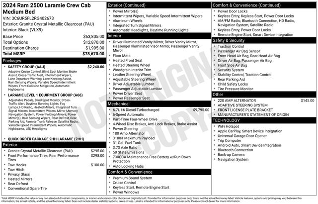 Used 2024 Ram 2500 Truck