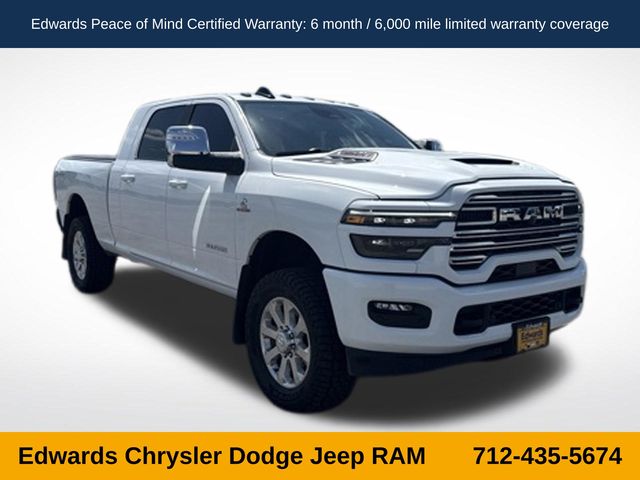 Bright White Clearcoat 2025 RAM 2500 Pickup Truck Four-Wheel Drive 8-Speed Automatic