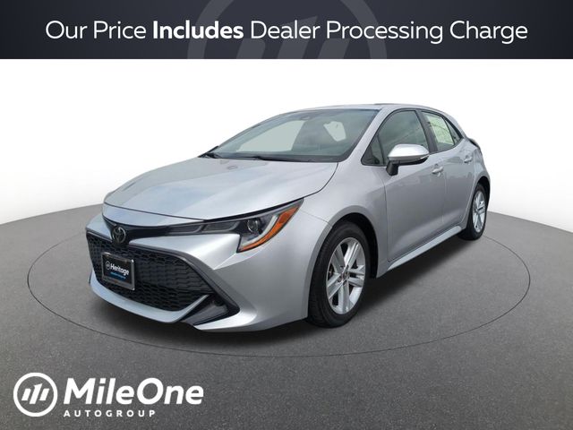 Classic Silver Metallic 2019 Toyota Corolla Hatchback Hatchback Front-Wheel Drive Continuously Variable Transmission