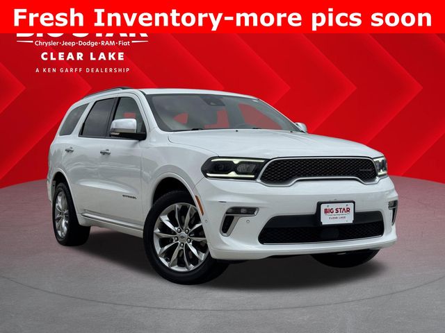 2023 Dodge Durango Citadel White at Classic Elite Chevrolet Sugar Land