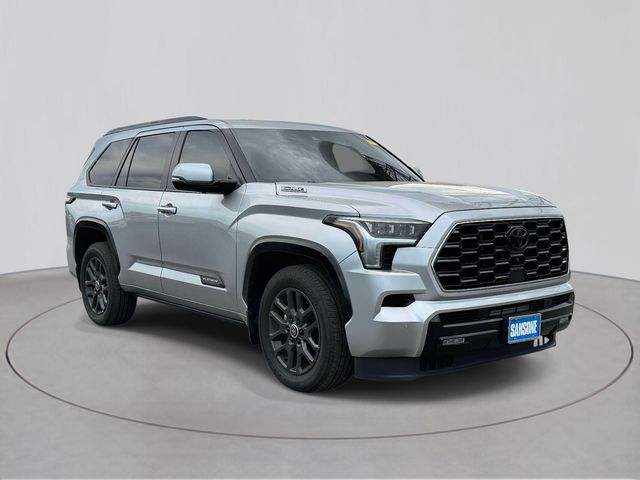 Celestial Silver Metallic 2024 Toyota Sequoia SUV / Crossover Four-Wheel Drive Automatic