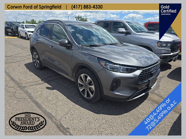 Gray 2024 Ford Escape SUV / Crossover All-Wheel Drive 8-Speed Automatic