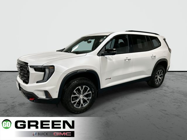 White Frost Tricoat 2025 GMC Acadia AT4 AWD SUV / Crossover Four-Wheel Drive 8-Speed Automatic