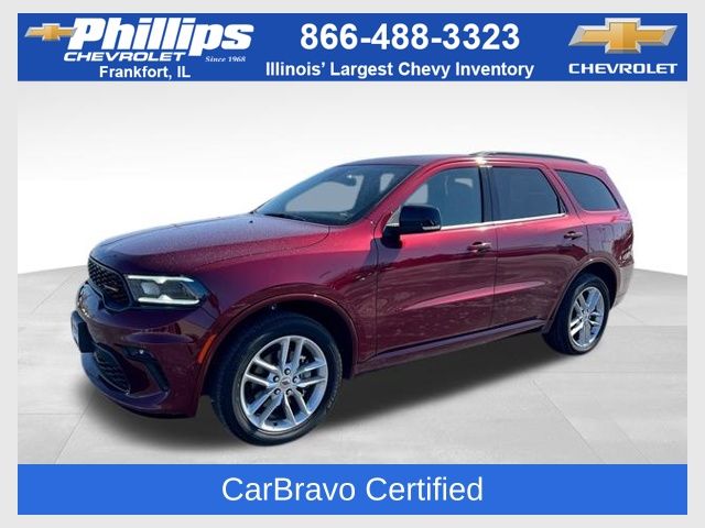 Octane Red Pearlcoat 2023 Dodge Durango GT Plus AWD SUV / Crossover All-Wheel Drive 8-Speed Automatic