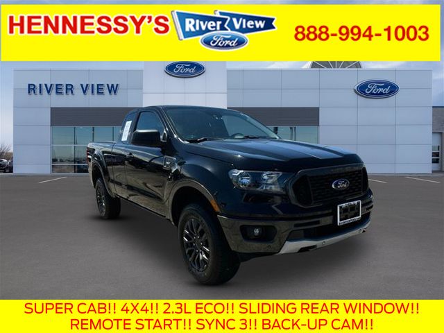 Shadow Black 2019 Ford Ranger Pickup Truck Four-Wheel Drive Automatic