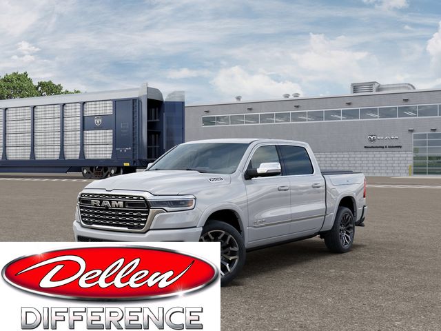 Ivory White Tri-Coat Pearlcoat 2026 RAM 1500 Pickup Truck Four-Wheel Drive 8-Speed Automatic