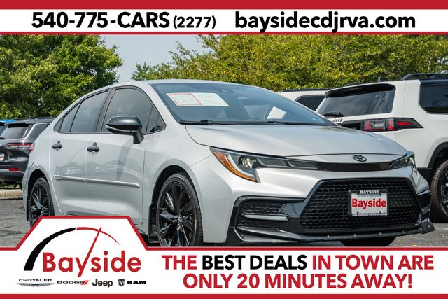 Classic Silver Metallic 2021 Toyota Corolla Sedan Front-Wheel Drive Continuously Variable Transmission