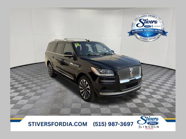 Black Metallic 2023 Lincoln Navigator SUV / Crossover Four-Wheel Drive Automatic